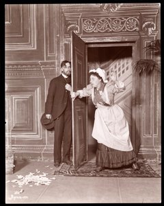 Ilustração para &39;Detective Story of the Day&39;, c.1898 (impressão de gelatina de prata)